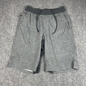 Lululemon T.H.E Short Linerless 11" Shorts Small Gray Active Workout Pocket Mens